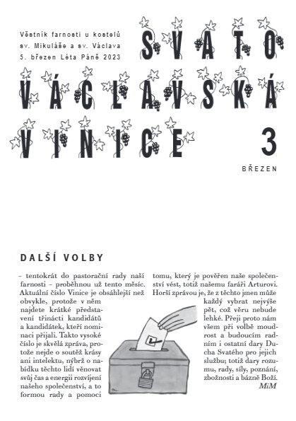 Vinice - březen 2023